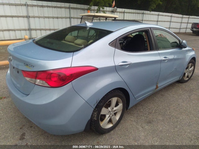 2013 HYUNDAI ELANTRA GLS PZEV VIN: KMHDH4AE7DU578988