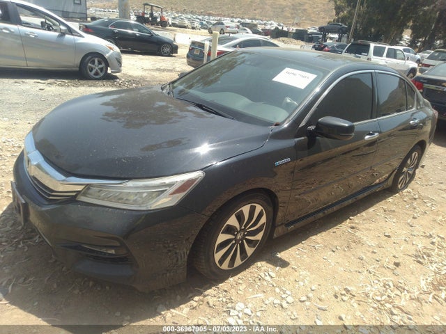 2017 HONDA ACCORD HYBRID TOURING VIN: JHMCR6F73HC021797