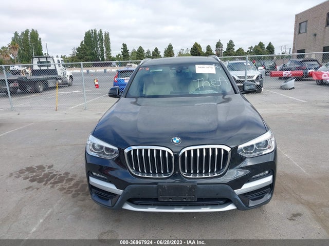 BMW X3 Xdrive30i 2020 аукцион фото