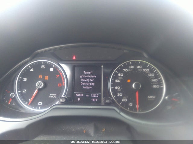 2013 AUDI Q5 PREMIUM PLUS VIN: WA1LFAFP1DA041950