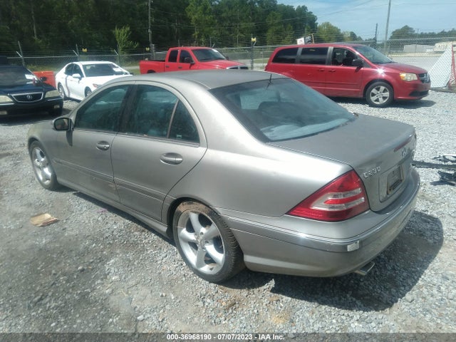 2005 MERCEDES-BENZ C-CLASS 1.8L VIN: WDBRF40J35F633858