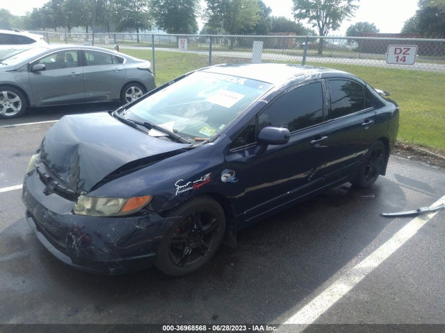 2006 HONDA CIVIC SDN LX VIN: 1HGFA16586L129533