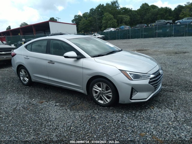 2019 HYUNDAI ELANTRA SEL VIN: 5NPD84LF4KH408721