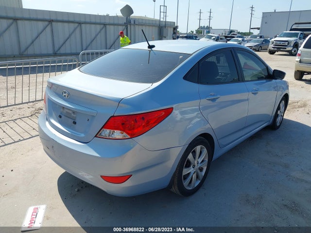 2012 HYUNDAI ACCENT GLS VIN: KMHCU4AE6CU228256