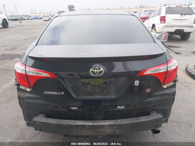 2015 TOYOTA COROLLA L/LE/S/S PLUS/LE PLUS VIN: 2T1BURHE5FC465146