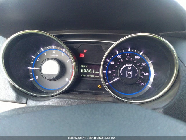 2013 HYUNDAI SONATA GLS VIN: 5NPEB4AC2DH664552