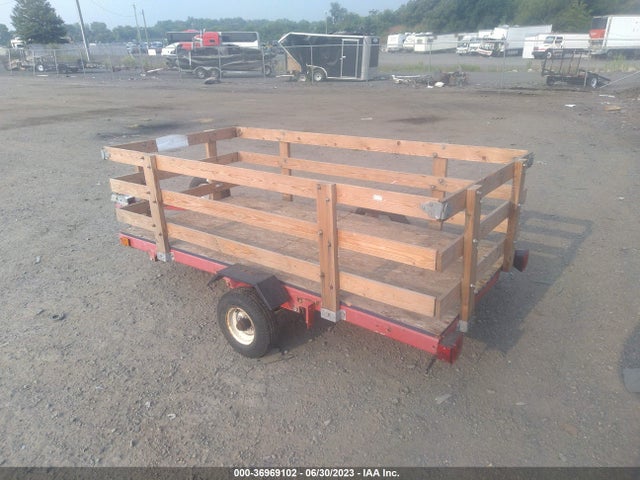 2004 4'X8' UTILITY TRAILER VIN: LN2U511156J040702