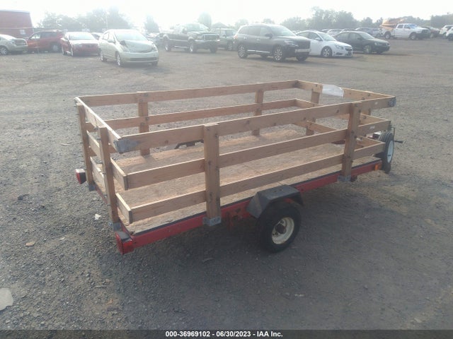 2004 4'X8' UTILITY TRAILER VIN: LN2U511156J040702