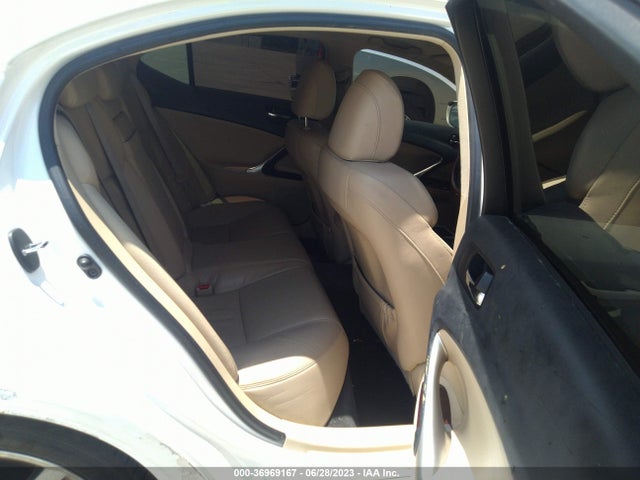 2008 LEXUS IS 250 VIN: JTHBK262785076318