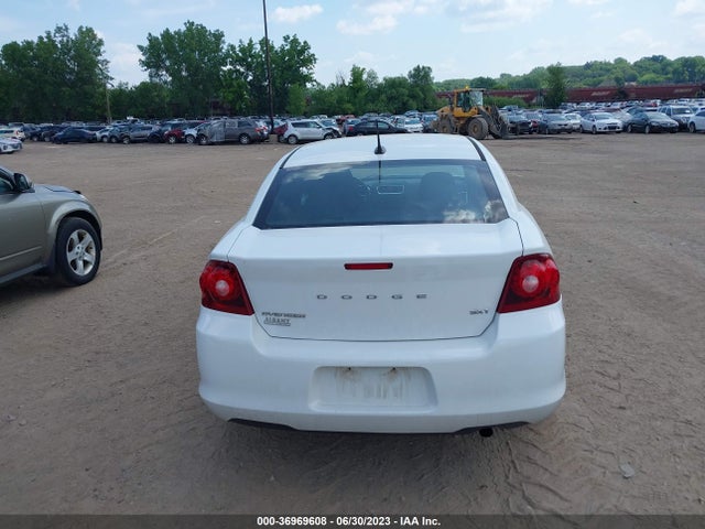 2013 DODGE AVENGER SXT VIN: 1C3CDZCB9DN521332