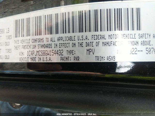 Jeep Cherokee Latitude 2016 1C4PJMCS8GW154432 Image 9