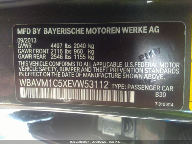 WBAVM1C5XEVW53112 BMW X1 Sdrive28i