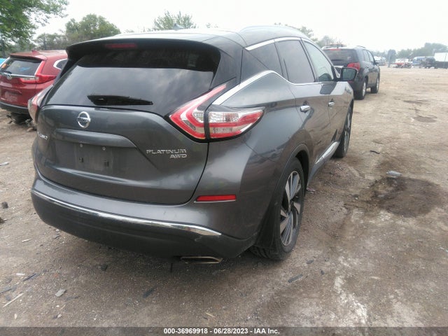 2015 NISSAN MURANO PLATINUM VIN: 5N1AZ2MH8FN270591