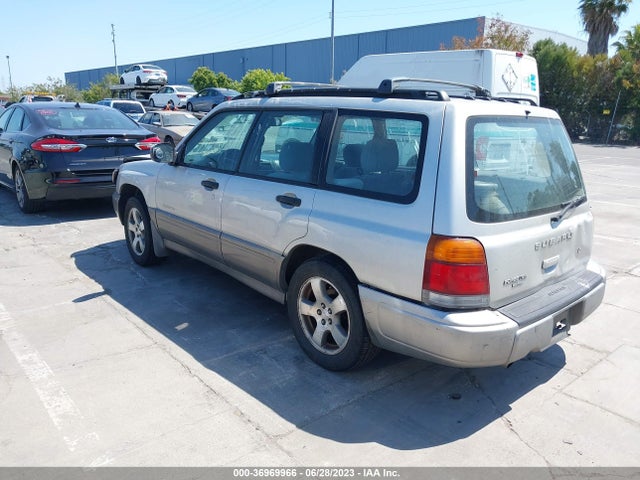 2000 SUBARU FORESTER S VIN: JF1SF6559YH711486