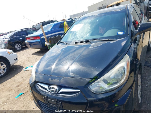 2013 HYUNDAI ACCENT GS VIN: KMHCT5AE9DU085720