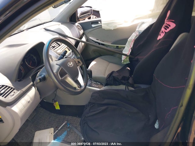 2013 HYUNDAI ACCENT GS VIN: KMHCT5AE9DU085720