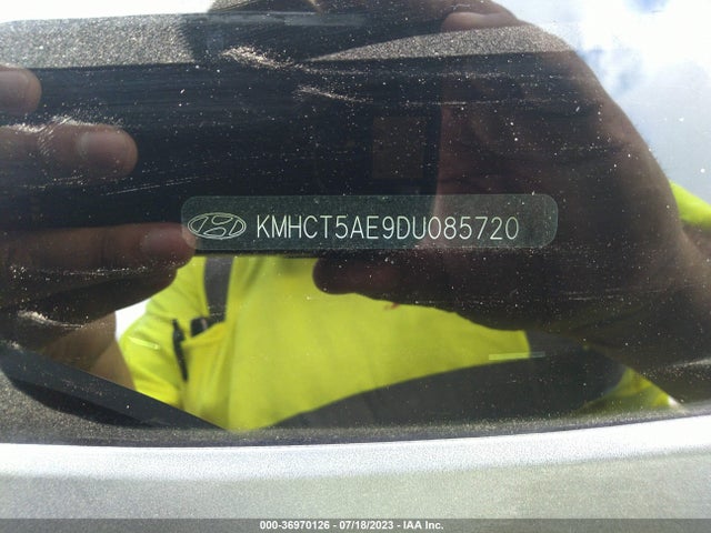 2013 HYUNDAI ACCENT GS VIN: KMHCT5AE9DU085720