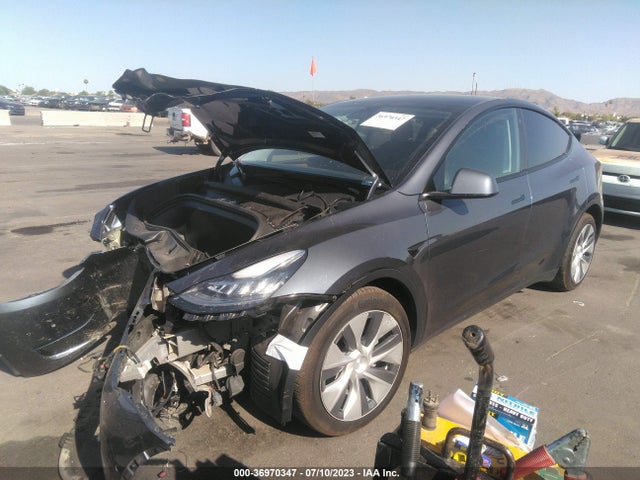 2023 TESLA MODEL Y LONG RANGE VIN: 7SAYGAEE7PF584209