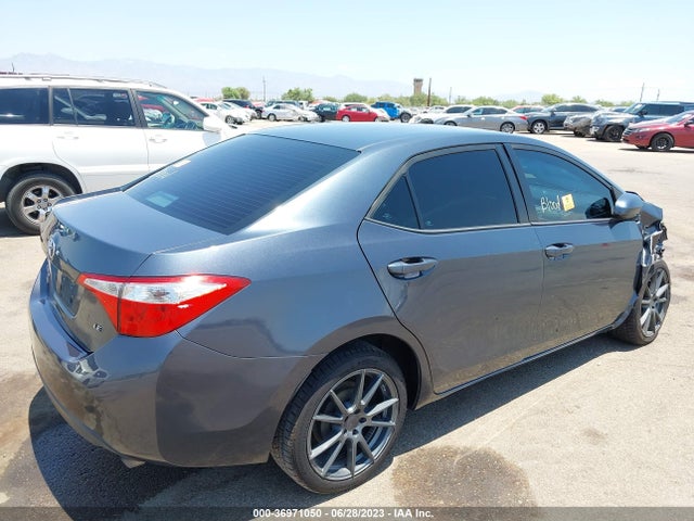 Toyota COROLLA LE 2016 2T1BURHE5GC526917 Image 4