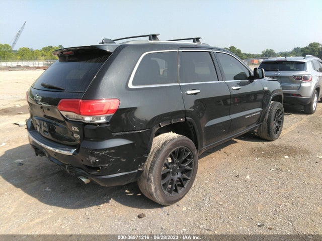 2014 JEEP GRAND CHEROKEE OVERLAND VIN: 1C4RJFCT7EC105914