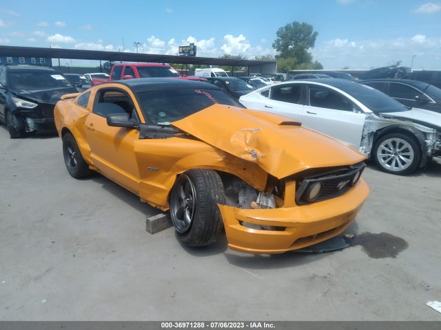 2007 FORD MUSTANG GT VIN: 1ZVHT82H575238612