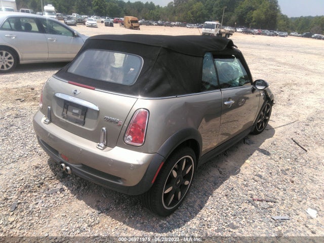2008 MINI COOPER CONVERTIBLE S VIN: WMWRH33598TU80877