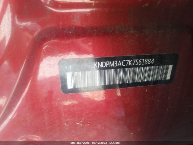 KNDPM3AC7K7561884 KIA Sportage Lx