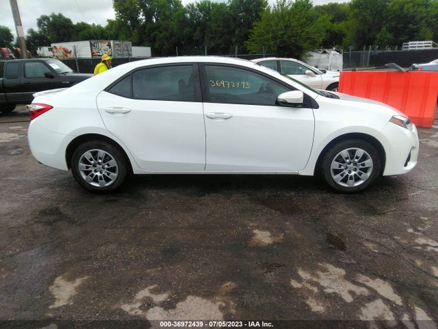 2016 TOYOTA COROLLA L/LE/S/S PLUS/LE PLUS VIN: 5YFBURHEXGP406353