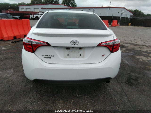 2016 TOYOTA COROLLA L/LE/S/S PLUS/LE PLUS VIN: 5YFBURHEXGP406353
