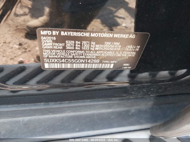 5UXKS4C55G0N14288 BMW X5 Xdrive35d
