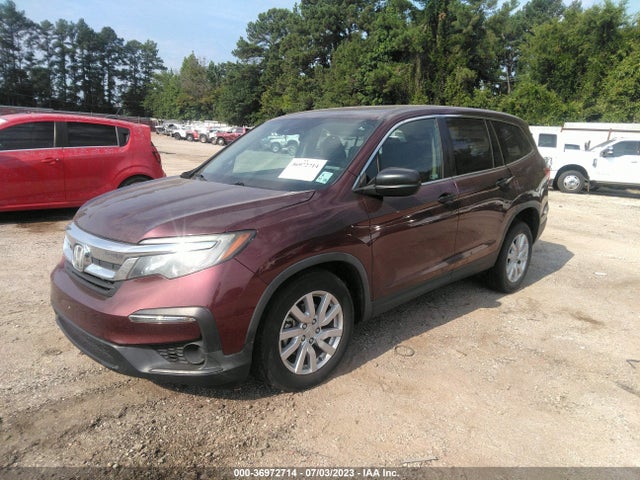 Honda PILOT LX 2019 5FNYF5H12KB026602 Image 2