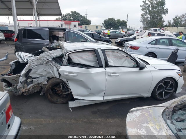2022 HONDA ACCORD SEDAN SPORT VIN: 1HGCV2F37NA008479