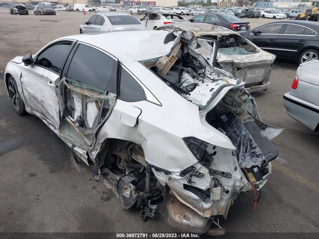 2022 HONDA ACCORD SEDAN SPORT VIN: 1HGCV2F37NA008479