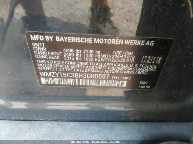 WMZYT5C38H3D80697 Mini Countryman Cooper S