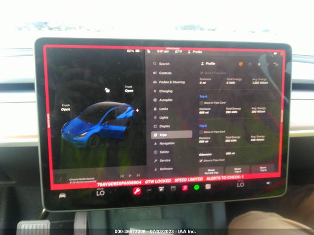 7SAYGDEE5PA106904 Tesla Model Y Long Range