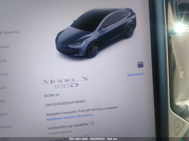 Tesla Model X P100d 2018 5YJXCBE22JF140937 Image 14