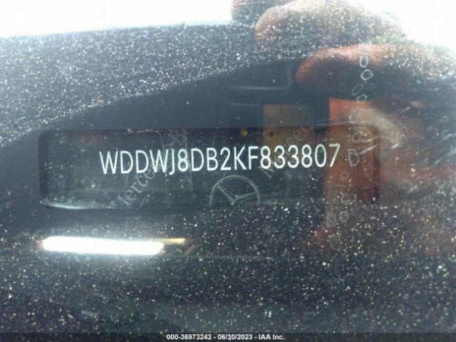 WDDWJ8DB2KF833807 Mercedes-Benz C-class C 300