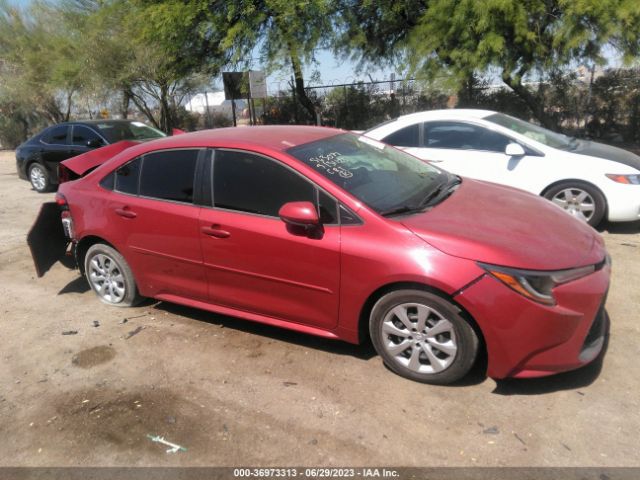 JTDEPRAE3LJ112614 Toyota COROLLA LE