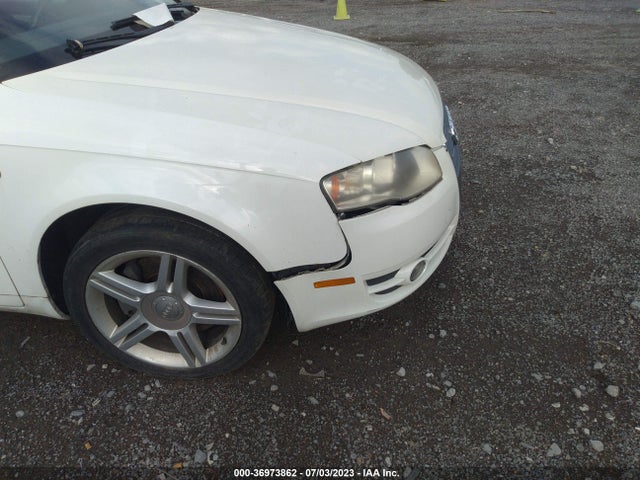 2006 AUDI A4 2.0T VIN: WAUDF78E06A158587
