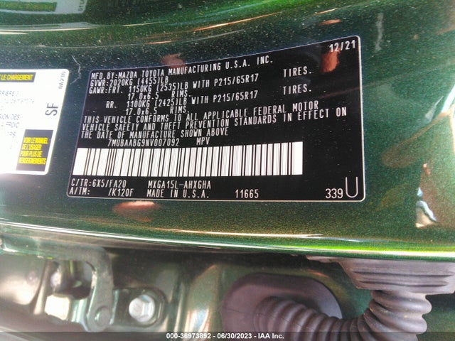 Toyota Corolla Cross Le 2022 7MUBAABG9NV007092 Image 15