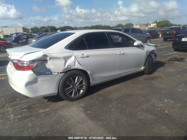 2016 TOYOTA CAMRY XLE/SE/LE/XSE VIN: 4T1BF1FK7GU550753