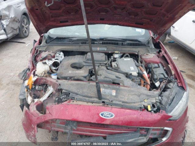 3FA6P0LU0KR222597 Ford Fusion Hybrid Se