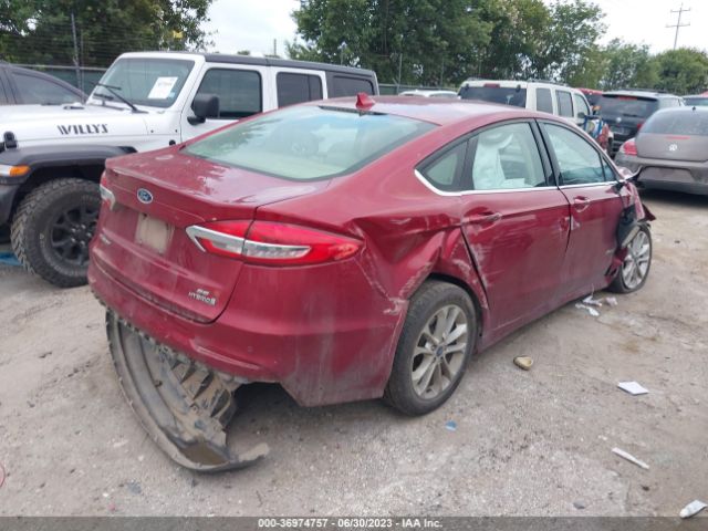 3FA6P0LU0KR222597 Ford Fusion Hybrid Se