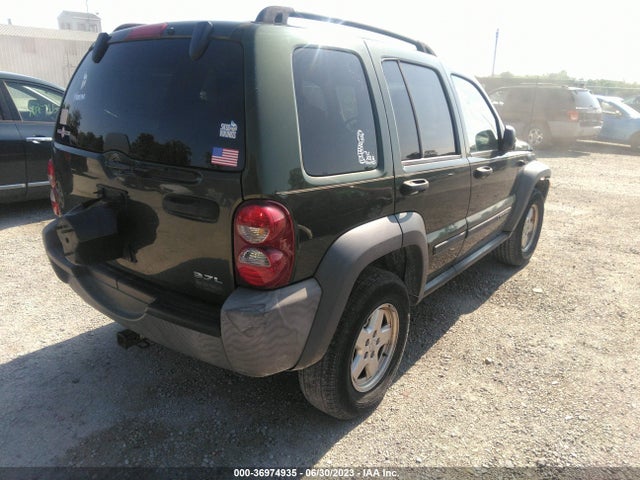 2006 JEEP LIBERTY SPORT VIN: 1J4GL48K86W263923