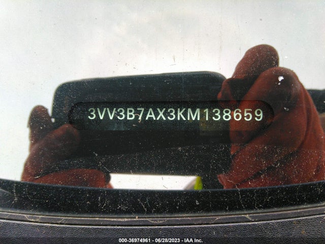 3VV3B7AX3KM138659 Volkswagen Tiguan Se/sel/sel R-line