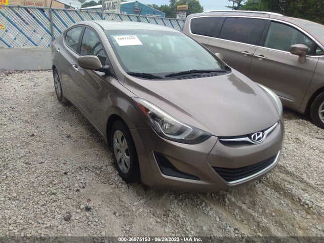 Hyundai ELANTRA SE 2016 5NPDH4AE4GH693423 головне зображення