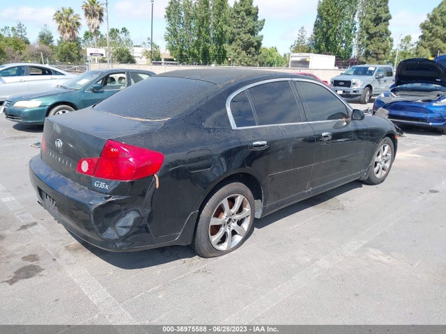 2006 INFINITI G35 SEDAN VIN: JNKCV51F96M604208
