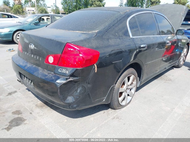 2006 INFINITI G35 SEDAN VIN: JNKCV51F96M604208