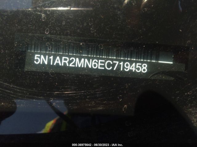 5N1AR2MN6EC719458 Nissan Pathfinder S