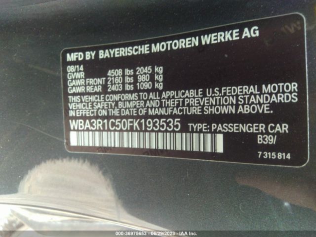 WBA3R1C50FK193535 BMW 4 Series 435i